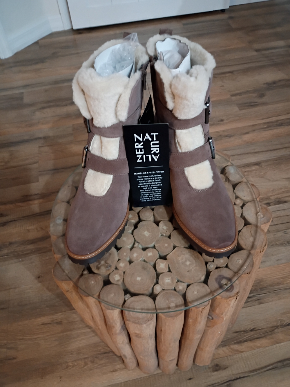 Naturalizer Brown Suede Buckle Winter Boots. NWT & BOX Awesome Boots!! 🥾